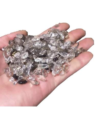 100g Bulk Wholesale Natural Crystal Gemstones Tumbled Stone Loose Gemstones Gravel Smoky Quartz Macadam for Landscaping Chakra Reiki Balancing