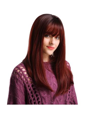 Buy Brazilian Straight Long Hair Wigs for Women - Perfect for Parties & Vintage Styles (50s 60s 70s 80s) - International Shipping Available - Buy Online on GoSupps.com