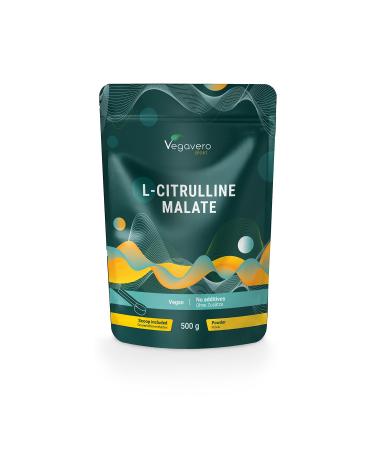 L-Citrulline Malate 2:1 | 500g Poudre | 100% Pure & Sans Additif | Pre Workout Vegan & Endurance | Vegavero