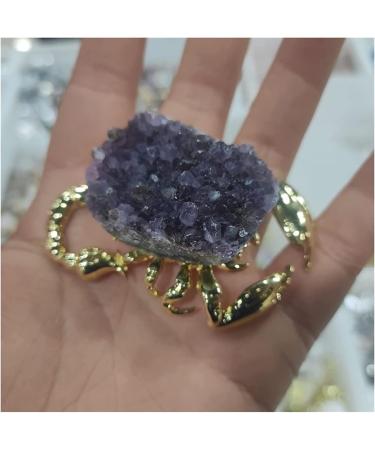 Amethyst Rough Stone 1pcs Natural Amethyst Crystal Cluster Quartz Crystal Health Reiki Stone Raw Point Specimen Home Decor Raw Crystals Chakra Reiki Balancing - Buy Online on GoSupps.com