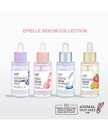 Epielle Rejuvenating Retinol Night Serum - Brighten Repair & Renew Skin | Anti-Aging Fine Lines & Wrinkles | 1 Fl Oz | Korean Skincare for All Skin Types - Buy Online on GoSupps.com