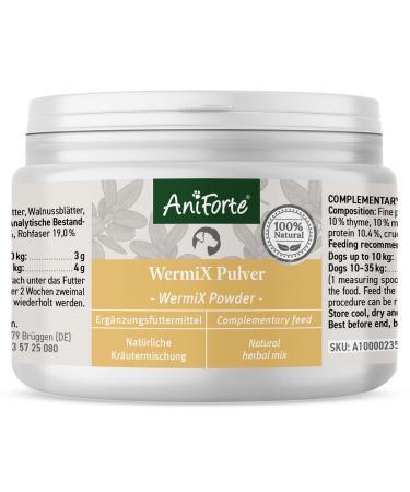 Aniforte Wersmix for dogs 20g - natural herbs proven alternative support from saponins bitter substances thyme wormwood & sage for 10 years - Buy Online on GoSupps.com
