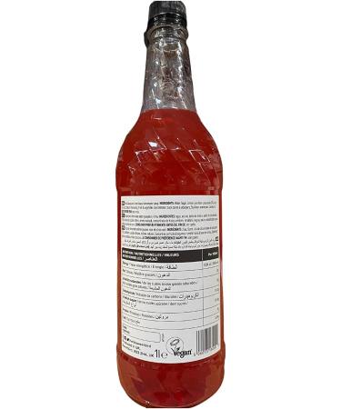 Sweetbird Pink Guava & Lime Lemonade Syrup - 1L Bottle (Vegan Friendly) - Buy Online on GoSupps.com