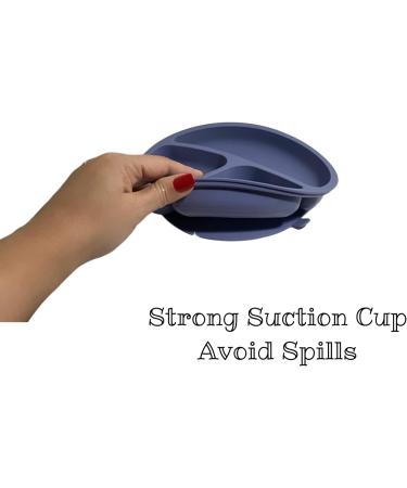 Baby Feeding Set: Soft Silicone Pack of 7 - Bib, Suction Bowl, Divided Plate, Straw, Snack Cup, Spoon, Fork - Promotes Self-Feeding Skills - Ideal Gift for Newborns, Baby Showers, Gender Reveals - Buy Online on GoSupps.com
