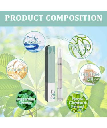 Wuwuhen Nail Care Pen - Effective Nail Fungus Treatment | Health Routine Nail Care (5 Pieces) - Fast Shipping Worldwide - Buy Online on GoSupps.com