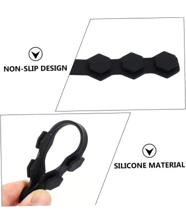 Magiclulu 10pc Masking Hooks - Black Mask Holder & Extension Buckle for Ear Protection | Durable Face Mask Lanyard - Buy Online on GoSupps.com