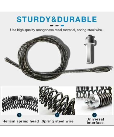 1.5 Meter Pipe Dredging Spring Drain Cleaner Sewer Sinks Basin Pipeline Clogged Remover Extension Spring Bathroom Kitchen Toilet Cleaning Tools - Buy Online on GoSupps.com