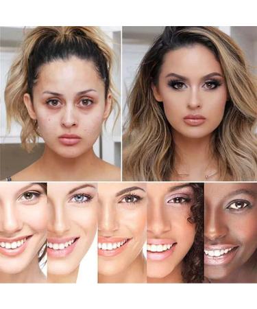 Ordolava Flawless CC Cream Mushroom Head Air Cushion CC Cream Moisturizing Concealer Makeup Base Foundation CC Cream Moisturizing Oil Control Long Lasting Concealer (Natural color) 1.00 g (Pack of 1) Natural color - Buy Online on GoSupps.com