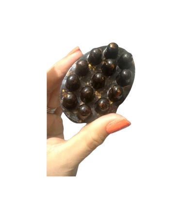 ClairdeLune Organic Soap - exfoliation soap - Coffee & Oatmeal - Honey Base Glycerine Brown