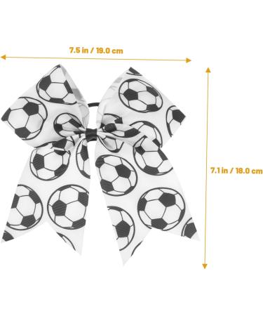 minkissy Cute Hair Ties Hair Ribbons Bows for Hair Soccer Hair Ties Girl Bows Soccer Bows for Girls Hair Ties with Bows Bow Girl Hair Rope Bow Hair Rope Thread Webbing Child Hairball Fan - Buy Online on GoSupps.com