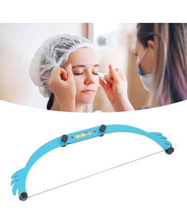 Eyebrow Mapping Tool Locking Design High Accuracy Simple Adjustable Eyebrow Marker Ruler for Salon (Blue) - Buy Online on GoSupps.com