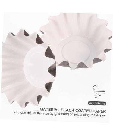 Uldigi 50-Piece Wax Platter Set | Reusable Waxed Silicone Liner & Black Coated Paper Candlestick for Melting Fragrances - International Shipping Available - Buy Online on GoSupps.com