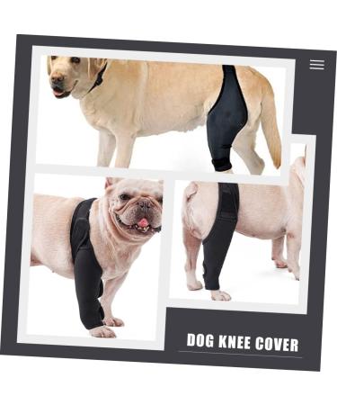 Housoutil Knee Pads Puppy Dog Nose Balm Dogs Knee Leg for Dog Protector Pet Four-Legged Clothing S As Shown - Buy Online on GoSupps.com