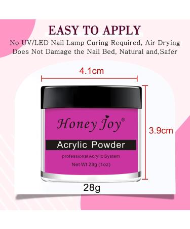 28g Acrylic Nail French Manicure Powder - White Clear Red Nude Professional Acrylic Nail System - HJ-NAP017-No.10 - Buy Online on GoSupps.com