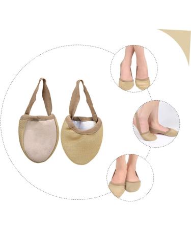 3 Pairs Invisible Half Palm Toe Sleeve Foot Socks - Dance Toe Pad Metatarsal Protectors - Buy Online on GoSupps.com