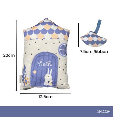 Splosh Navy Tooth Fairy House - Magical Pillow with Fairy Door for Lost Teeth, Perfect Gift for Kids and Toddlers - Buy Online on GoSupps.com