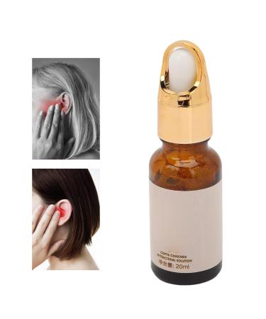 Organic Ear Solution Drops for Tinnitus Relief - Pure Coptis Formula for Adults - 20ml Portable Earache Drops - Buy Online on GoSupps.com