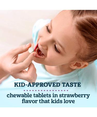 Gerber Good Start Grow Probiotic for Kids 3+ | Digestive & Immune Support - Strawberry, 30 Chewable Tablets - Buy Online on GoSupps.com
