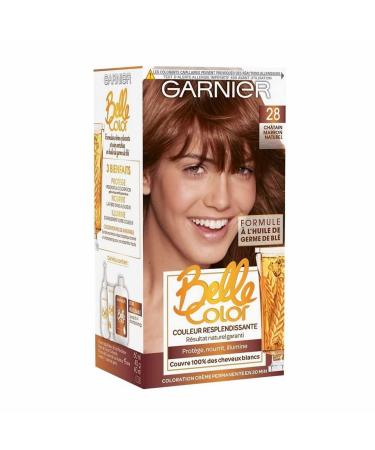 Garnier - Belle Color - Permanent Hair Colour Chestnut Brown - 28 Natural Brown