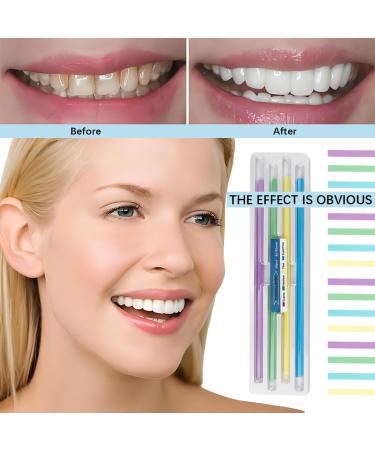 UPIQNG 60Pcs Dental Polishing Strips Dental Sandpaper Teeth Cleaning Tool Plastic Teeth Polishing Strips Abrasive Floss Fine Grinding Dental Polishing Strips - Buy Online on GoSupps.com