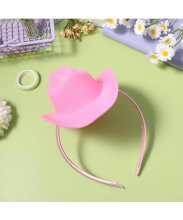 Healeved Cowboy Hat Headband Mini Cowgirl Hats Party Headband Cosplay Headbands For Party Dress Up Carnival - Buy Online on GoSupps.com