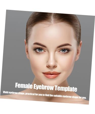 Beavorty Eyebrow Design Eyebrow Card Brow Mapping Ruler Stamp Kit Female Eyebrow Makeup Stencil Balance - Buy Online on GoSupps.com