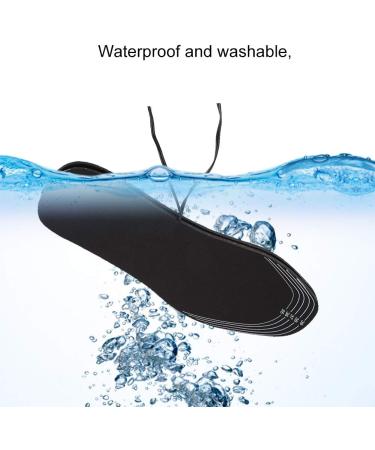 Heated Shoe Insoles USB Foot Warming Pad Mat for Outdoor Sports - Size S (35-40) - Buy Online on GoSupps.com