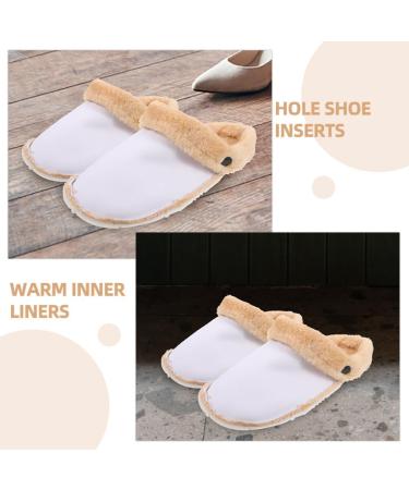 Holibanna Fuzzy Shoe Insoles for Crocs & Clogs | Warm Removable Fleece Liners for Indoor & Outdoor | Winter Shoe Insert Size 39-40 EU - Buy Online on GoSupps.com
