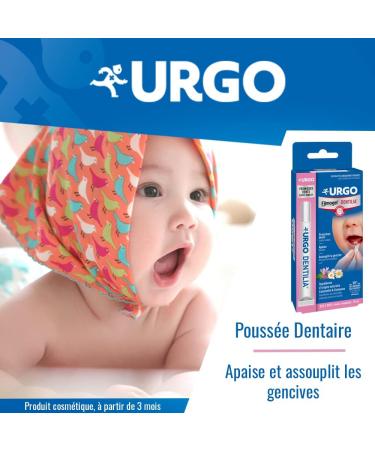 Urgo Filmogel Dentilia Soothes Gums for First Teeth | Natural Ingredients for Baby Care - Buy Online on GoSupps.com
