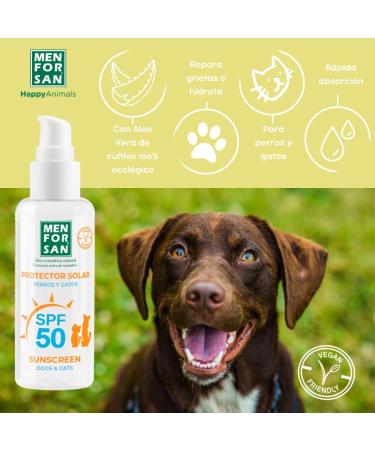 MENFORSAN SPF 50 Sun Protection for Dogs & Cats - 60ml | Optimal Pet Care - Buy Online on GoSupps.com