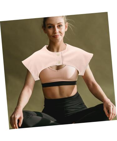 FRCOLOR Warm Shoulder Brace & Heating Pad - Double Shoulder Protector & Neck Cape | Compression Sleeve for Pain Relief | International Shipping Available - Buy Online on GoSupps.com