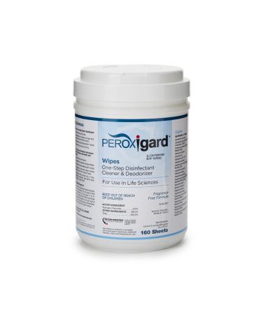 Surface Disinfectant Canister Light Almond Scent 160 Ct SMDW02