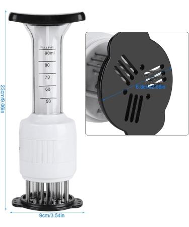 Meat Marinade Tenderizer Sauce Injector Flavor Syringe Cook Kitchen Tool with Stainless Steel Needle - Buy Online on GoSupps.com