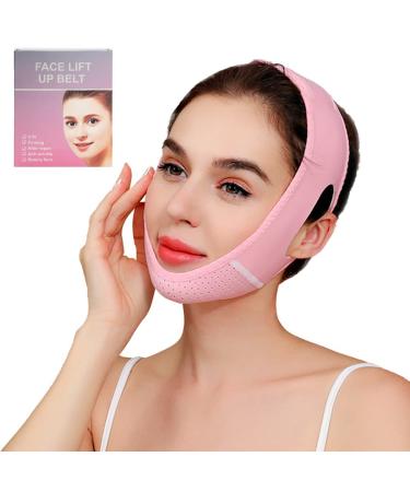 Reusable Double Chin Reducer,V Line Facial Mask, Facial Slimming Strap jawline exerciser-Chin Up Face Lift Tape