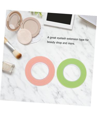 minkissy 10 Rolls Grafting Eyelash Tape Facial Tape Lash Applicator Tool Pink Tools Green Duct Tape Face Stuff Lashes Glue Diy Eyelashes Extension Tape Lip Non-woven Fabric Cosmetic Clean - Buy Online on GoSupps.com