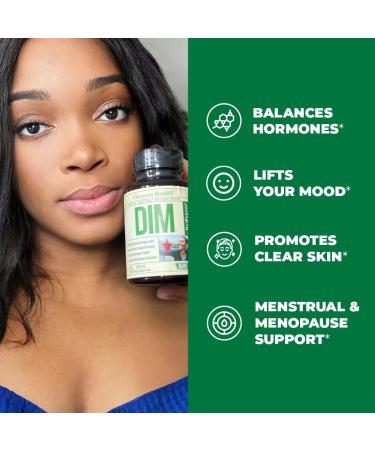 DIM Supplement with Bioperine - Hormonal Balance for Men & Women | 250mg Capsules for Hormone Support & Estrogen Balance - 60 ct - Buy Online on GoSupps.com
