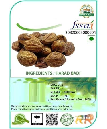 SM HARAD BADI Gele Terminalia Chebula 200 GMS BADI HARAD