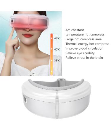 Wireless Eye Massager with Heat & Music - Digital Eye Therapy for Stress Relief & Dry Eyes - Perfect Gift! - Buy Online on GoSupps.com