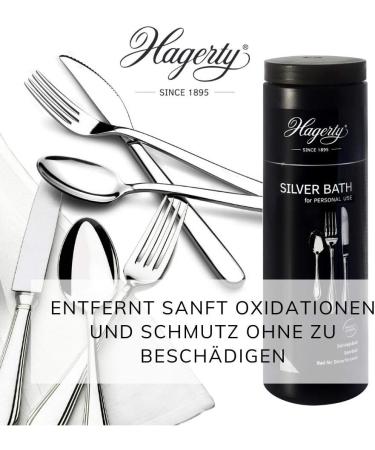 Hagerty Silver Foam Cleaner 185g | Effective Silver & Chrome Cleaning Paste | Renewed Shine for Metal & Stainless Steel - Buy Online on GoSupps.com