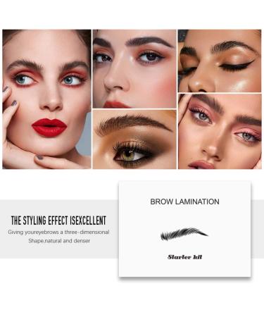 Sunset Brow Lamination Kit - Professional DIY Eyebrow Lift Styling for Fuller, Messy Brows | Lasts 8 Weeks | Salon Quality - Home Use | Set A - Buy Online on GoSupps.com