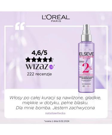 Elseve Hyaluron Plump Serum Hydrating plumping 150 ml - Buy Online on GoSupps.com