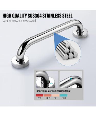 30cm Bathroom Grab Bar Stainless Steel Bath Shower Grab Rail Indoor & Outdoor Deck Hand Rail Safety Grab Bar Staircase Steps Handrail Safety Hand Rail Support Handicap Elderly Injury Assist - Buy Online on GoSupps.com