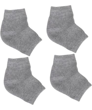 Housoutil 4 Pairs Heel Sleeves Protectors Feet Care Socks Feet Cracked Socks Spa Socks for Dry Feet Crack Heel Socks Gel Heel Sleeves Ankle Socks Moisturizing Pink Casual Socks Men and Women - Buy Online on GoSupps.com
