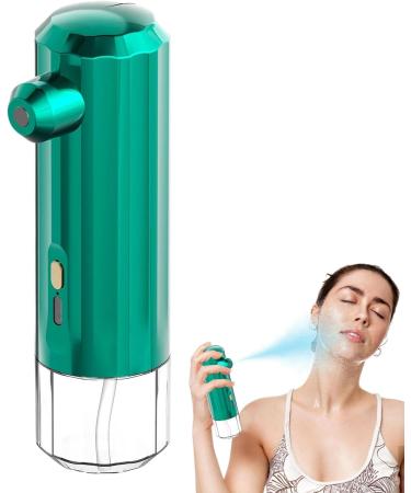 Face Steamer Portable Facial Steamer Small Face Humidifier Handheld Face Mister Facial Vaporizador Mist Sprayer Home Humidifier Personal Face Steamer Compact Facial Vaporizer Beauty Humidifie Green - Buy Online on GoSupps.com