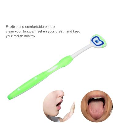 10 Pack Tongue Scrapers - Ergonomic Silicone Tongue Cleaners for Fresh Breath | Green - Buy Online on GoSupps.com
