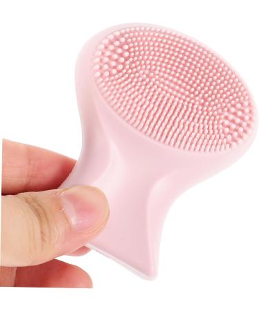 POPETPOP Double-sided Silicone Facial Cleansing Brush Manual Facial Scrubber Facial Wash Brush Cleaning Brush Facial Tools Facial Exfoliator Face Man-made Fiber Plastic Beauty Tools - Buy Online on GoSupps.com