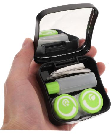 Healeved Clear Stand Case for Contact Lenses Stylish & Functional Lens Holder International Shipping Available - Buy Online on GoSupps.com