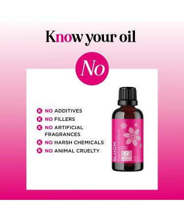 Floral Essential Oil Blend for Diffuser - Flower Essential Oil for Diffusers Baths Candles Soaps & DIYs with Pure Undiluted Jasmine Chamomile Geranium & More - Sweet Uplifting Aromatherapy Blend - Buy Online on GoSupps.com