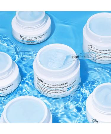 Belif Aqua Bomb Cleansing Balm - Hydrating Makeup Remover with Lotus Flower & Marshmallow Root - 3.3 floz - Buy Online on GoSupps.com
