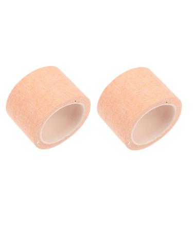 Sports Stickers Gauze Tape Self Adhesive Wrap Tape: 2pcs Breathable Athletic Tape Sports Tape for Sports Wrist Ankle Wrap Tape Skin Color Sports Stickers Tape